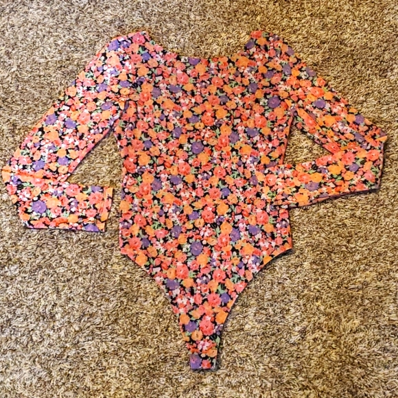 Floral Bodysuit - Picture 1 of 5